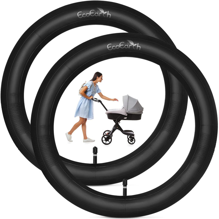 Inner Tube Tire Replacements (2 Pack, 12.5” X 1.75/2.25) for Kids Bike & Jogging Stroller, Compatible W/All Brands: Bob Revolution Flex/Pro/Se/Su, Graco, Go Jogging & More
