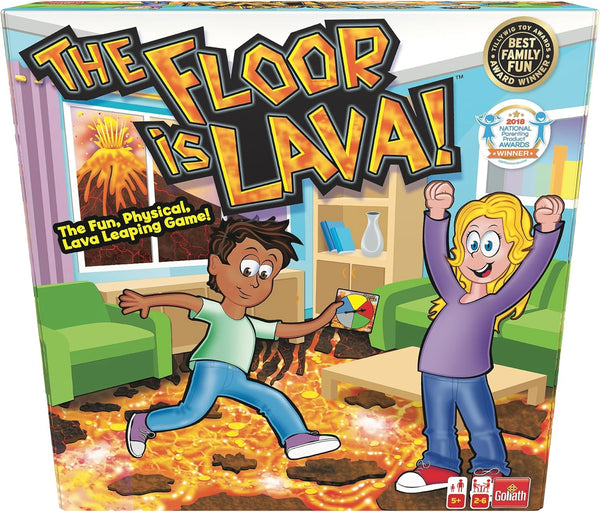 The Original the Floor Is Lava! Game by  - Interactive Game for Kids and Adults - Promotes Physical Activity - Indoor and Outdoor Safe