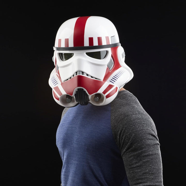 the Black Series Shock Trooper Electronic Helmet