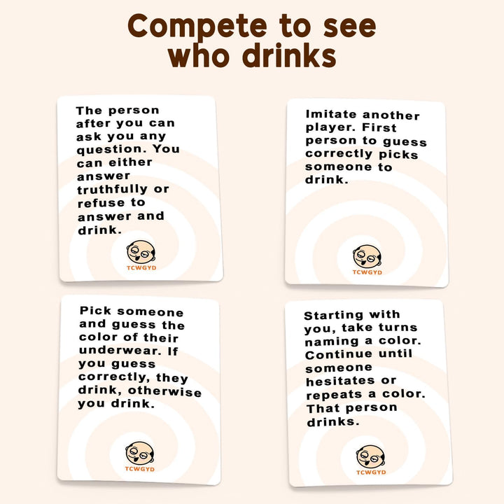 , Fun Adult Drinking Game for Parties