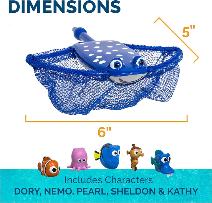 Disney Finding Dory Mr. Ray'S Dive and Catch Game, Bath Toys and Pool Party Supplies for Kids Ages 5 and Up