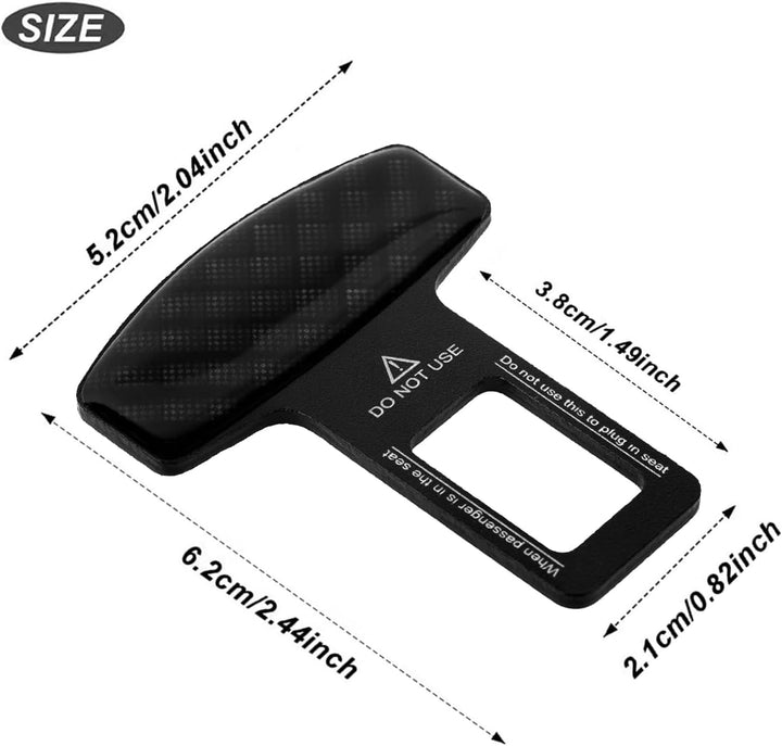 4-Pack Car Seat Cover Clips, Universal Belt for Most Carsmake Your Driving More Comfortable