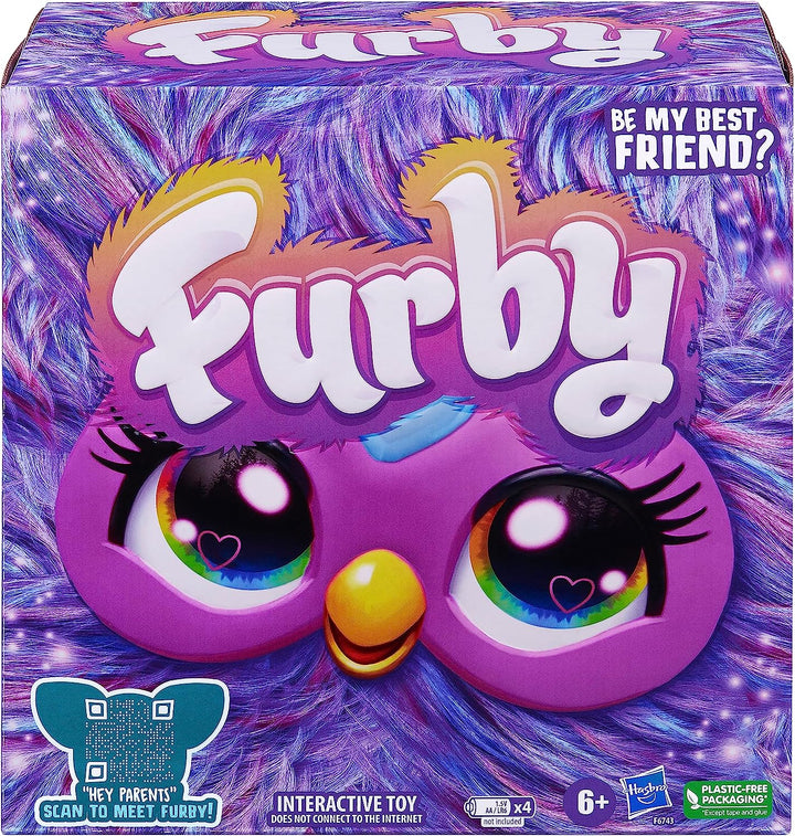 Purple, 15 Fashion Accessories, Interactive Plush Toys for 6 Year Old Girls & Boys & Up, Voice Activated Animatronic