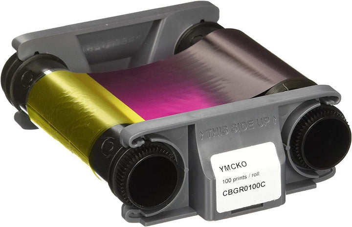 Badgy Cbgr0100C-2Pack Color Ribbon for Badgy100 & Badgy200 (2Pack - 2 Ribbons)
