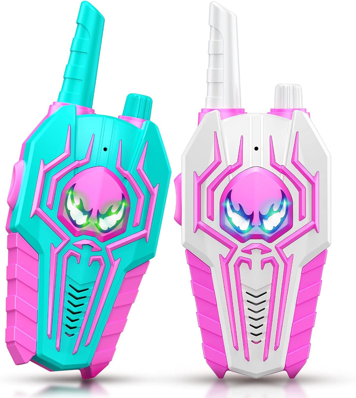 Cool Walkie Talkies for Boys Kids: Gifts Toys for 3 4 5 6 7 8 Year Old Boys Ages 5-7 Kids Walkie Talkies 2 Pack Outdoor Hiking Camping 2 Way Radio Toy Age 3-8 Year Old Boy Girl Birthday Gifts