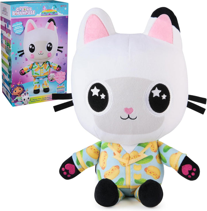 Celebrations, Sprinkle Party Cakey Cat Plush, 10-Inch Interactive Stuffed Animal with Sounds, Kids Toys for Girls & Boys Ages 3+