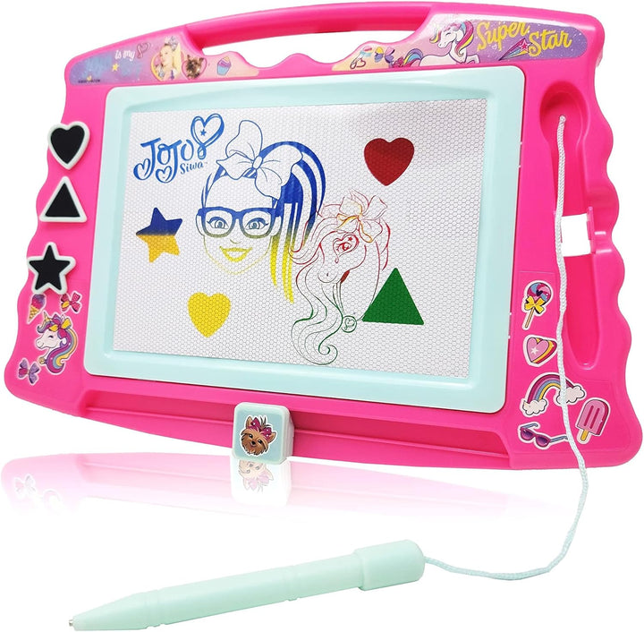 PAW Patrol Magnetic Drawing Board with Stylus and 3 Stamps, for Girls or Boys (Pink)…