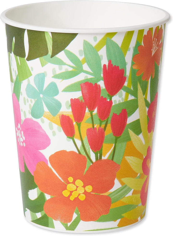 Tropical Luau Party Supplies for Bbqs and All Summer Parties, Dinner Plates (36-Count)