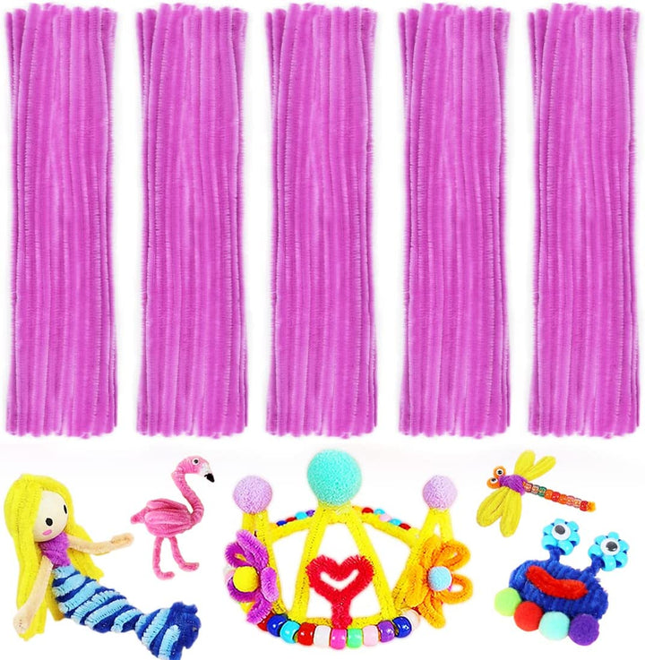 Pipe Cleaners, Pipe Cleaners Craft, Arts and Crafts, Crafts, Craft Supplies, Art Supplies (200 Multi-Color Pipe Cleaners)…