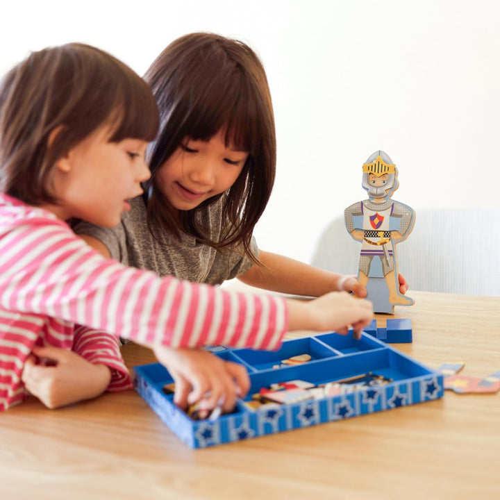 Joey Magnetic Wooden Dress-Up Pretend Play Set (25+ Pcs)