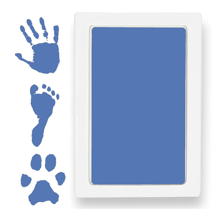 Clean Touch Ink Pad for Baby Handprints and Footprints – Inkless Infant Hand & Foot Stamp – Safe for Babies, Doesn’T Touch Skin – Perfect Family Memory or Gift – Black Print Kit by
