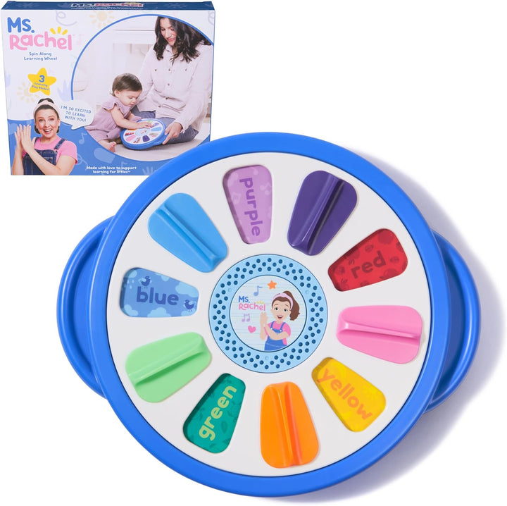 Official Spin along Learning Wheel with 3 Learning Play Modes, Educational Toys & Toddler Toys for Girls & Boys Ages 1-3+