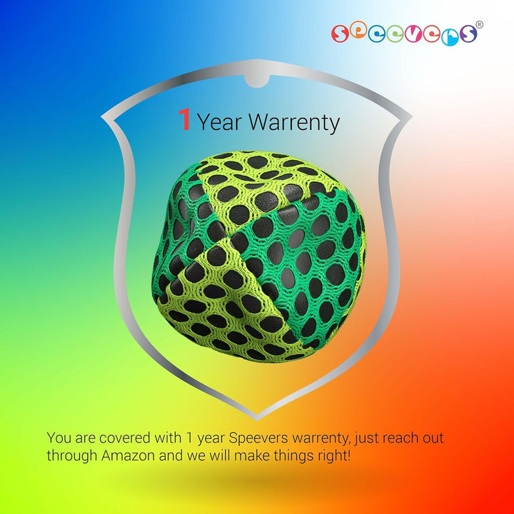 Hacky Sacks for Adults and Kids, Footbag Hacky Sack Balls, Kick Sack Bags Professional, Durable 5 Colors Available Hackey Sack Bags