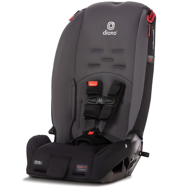 Radian 3R, 3-In-1 Convertible Car Seat, Rear Facing & Forward Facing, 10 Years 1 Car Seat, Slim Fit 3 Across, Gray Slate