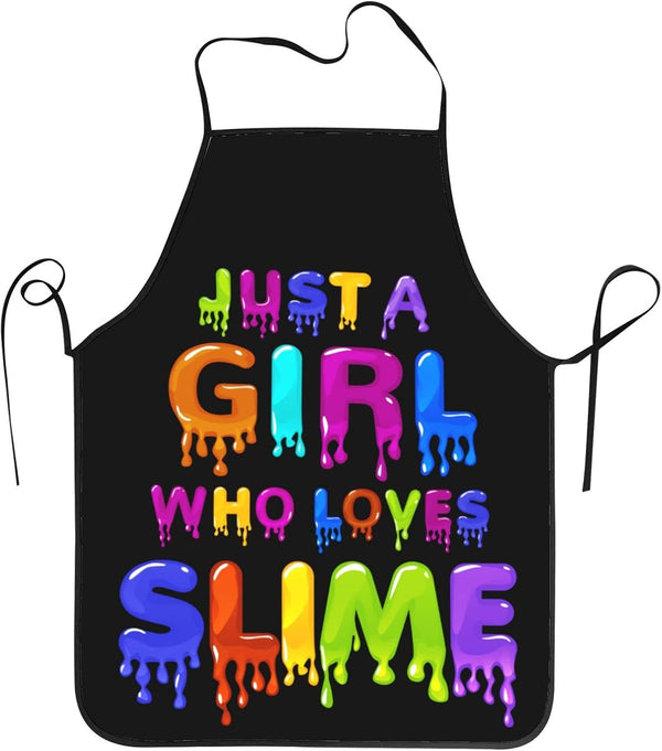 CBETF Kids  Slime Apron for Girls, Waterproof Slime Cooking Gifts