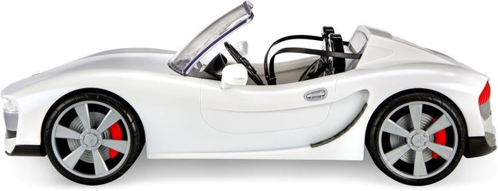Color Change Car – Convertible Vehicle, 8-In-1 Light-Up, Multicolor with Wheels That Move, Working Seat Belts, Steering Wheel. Fits 2 Fashion Dolls, Toy Gift for Kids Ages 6 7 8+ to 12
