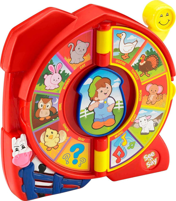 Little People Toddler Toy See ‘N Say the Farmer Says, Learning Game with Music & Sounds for Kids Ages 18+ Months (Amazon Exclusive)
