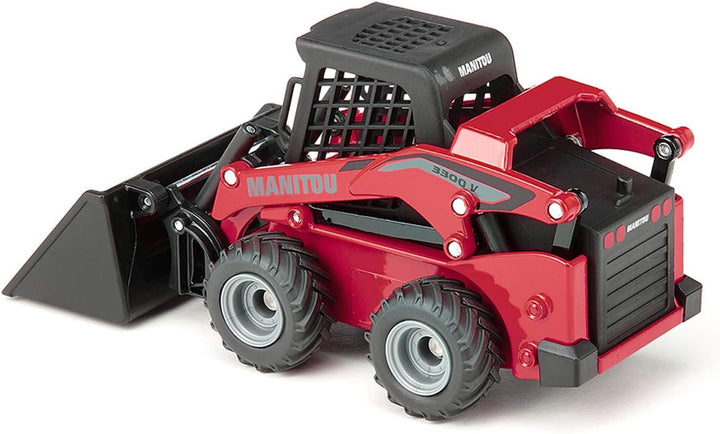 3049, Manitou 3300V Skid Steer Loader, 1:32, Metal/Plastic, Red, Multifunctional, Can Be Combined Models of the Same Scale