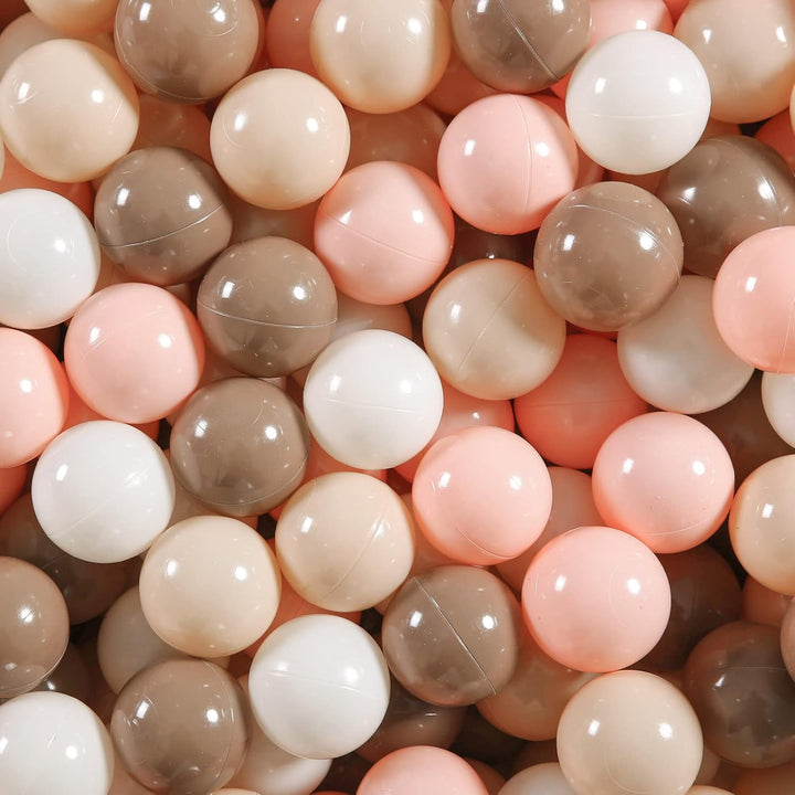 Ball Pit Balls for Toddlers Kids Plastic Balls for Ball-Pit Playpen Pool Baby Pastel Party Decor Fun Shaped Star Bulk 50 100 200 500 1000 Count