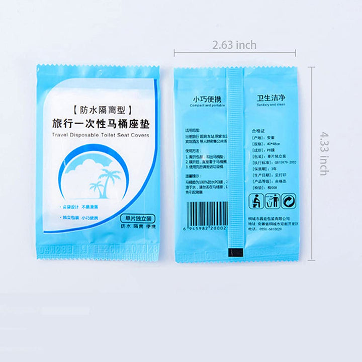 Toilet Seat Covers Disposable 60 Pack for Travel Toilet Seat Cover Friendly Packing for Kids Potty Training and Adult
