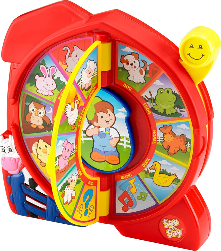 Little People Toddler Toy See ‘N Say the Farmer Says, Learning Game with Music & Sounds for Kids Ages 18+ Months (Amazon Exclusive)