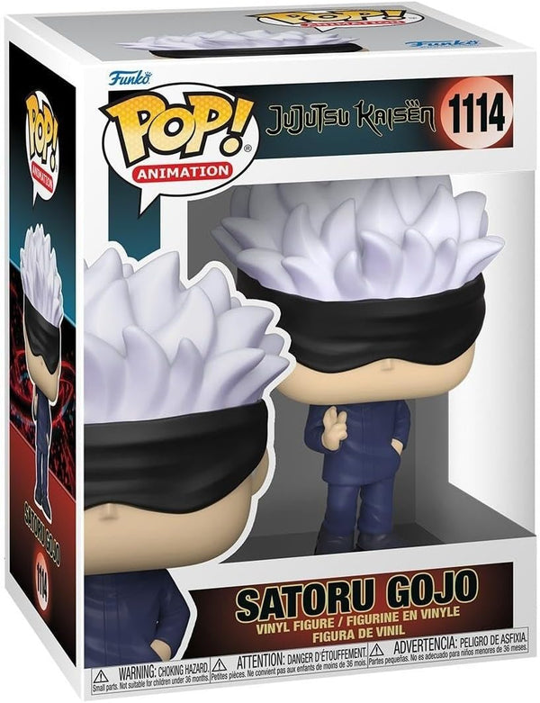 Pop Animation: Jujutsu Kaisen - Satoru Gojo - Collectable Vinyl Figure - Gift Idea - Official Merchandise - Toys for Kids & Adults - Anime Fans - Model Figure for Collectors and Display