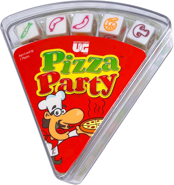 , Pizza Party Dice Game, Dice Game for Kids and Families, Ages 6+