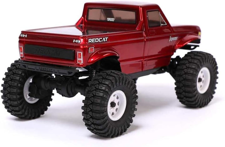 Redcat Ascent-18 1/18 Scale Rock Crawler – High-Torque Mini RC Crawler with Portal Axles, 4WD, Waterproof Electronics, Lipo Battery, RTR – Off-Road Hobby-Grade Remote Control Truck (Red)