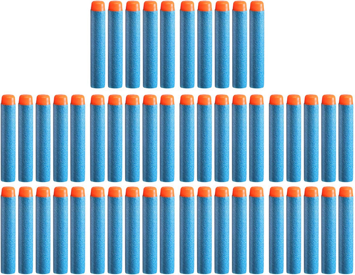 Elite 2.0 50-Dart Refill Pack, 50 Foam Darts Compatible with All Official Blasters That Use Elite Darts