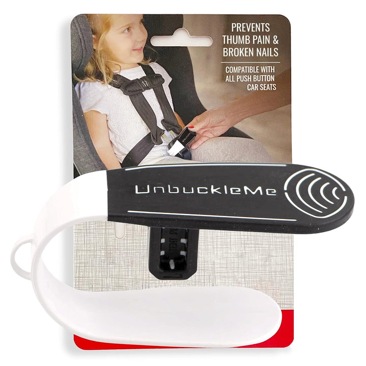 Car Seat Buckle Release Tool - Easy Opener Aid for Arthritis, Long Nails, Older Kids - Button Pusher for Infant, Toddler, Convertible 5 Pt Harness Car Seats - as Seen on Shark Tank (Aqua)