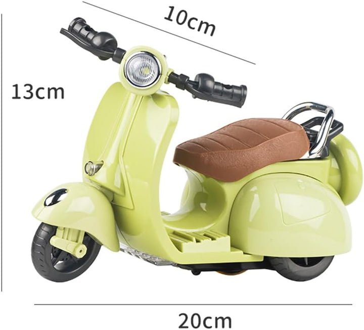 Scooter for 17Cm Dolls Accessories Hamster Pet Electric Toy (Green)