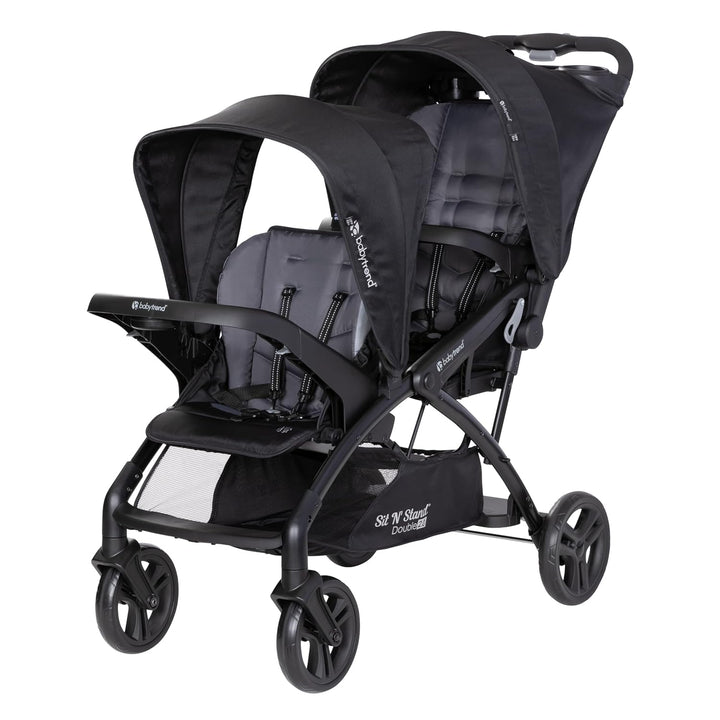 Sit N' Stand® Double 2.0 Stroller, Madrid Black
