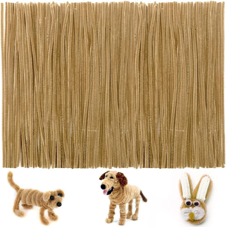 200Pcs 20Colors, Pipe Cleaners, Chenille Stems, Pipe Cleaners for Crafts, Pipe Cleaner Crafts, Art and Craft Supplies