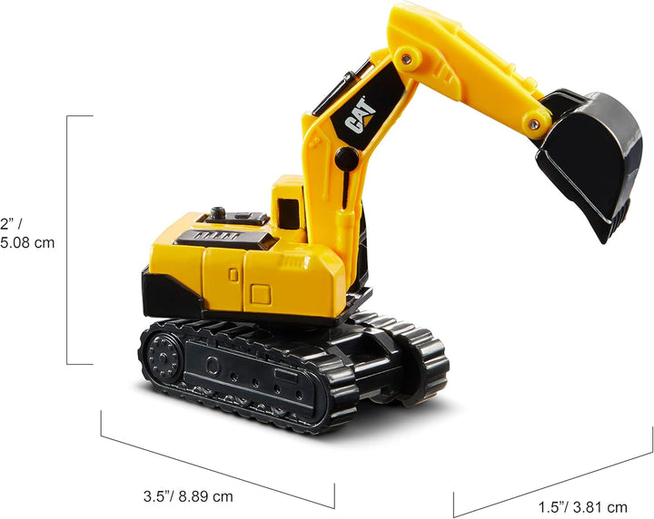 Construction Toys  Construction Die Cast Metal 3 Pack Vehicles - Steam Roller/Excavator/Wheel Loader for Ages 3+