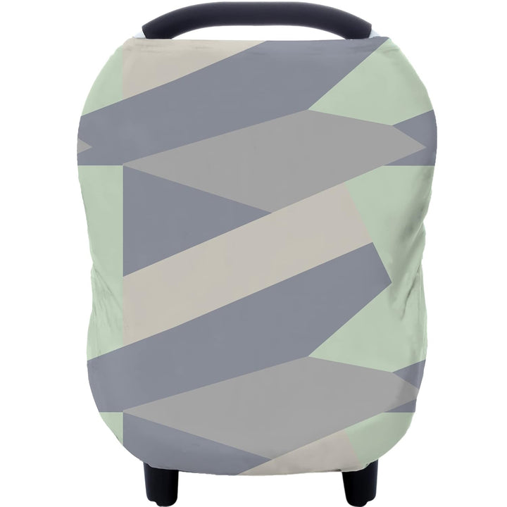Car Seat Canopy Breastfeeding Cover - Multi Use Baby Stroller and Carseat Cover, Breastfeeding Covers, Boys and Girls Shower Gifts (Classical Arrows)