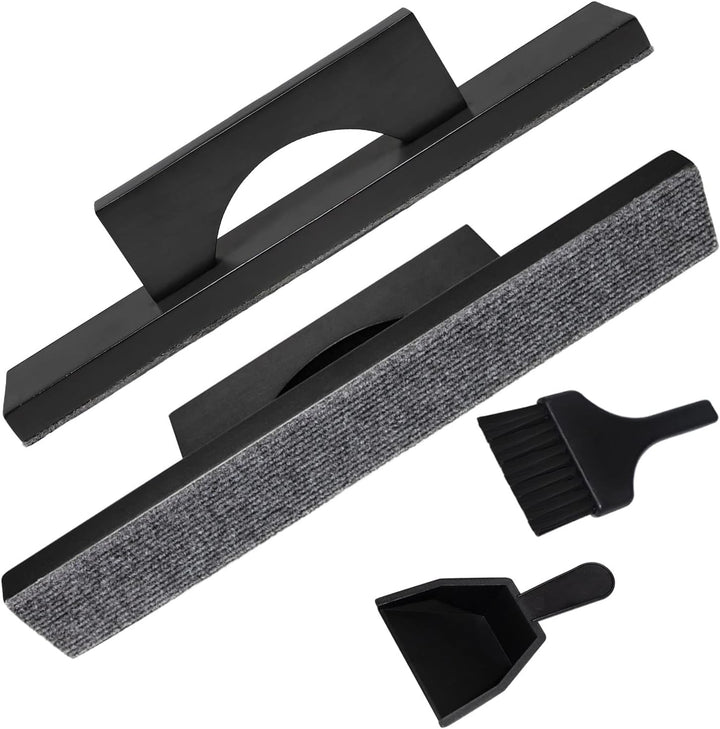 Shuffleboard Wax with Brush Set with Shuffleboard Sand Slow Speed, Shuffleboard Table Brush, Mini Dustpan and Brush for Shuffleboard Table