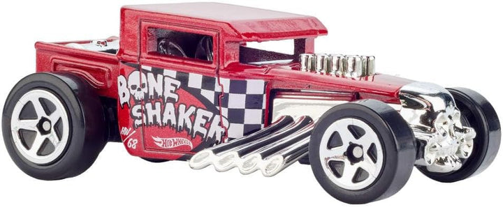 Toy Cars, 5-Pack of 1:64 Scale Toy Cars with Collectible Deco & Packaging, Core  80Th Anniversary Set of 5 Vehicles