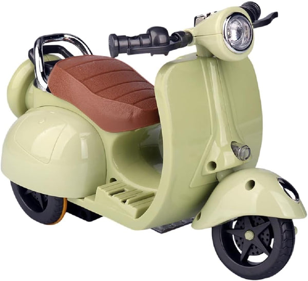 Scooter for Labobo Toy Cute Have a Seat for Labobo Accessories with Light and Music Hamster Pet Electric Toy Nteractive Decor Desktop Ornaments for Labobo Collectors (Green)