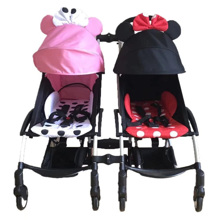 Baby Stroller Connectors for YOYO Strollers Pushchair 2In1 Twins Dual Stroller Connector Linker Aiqi/Yoga/Vovo/Yoya/Yuyu