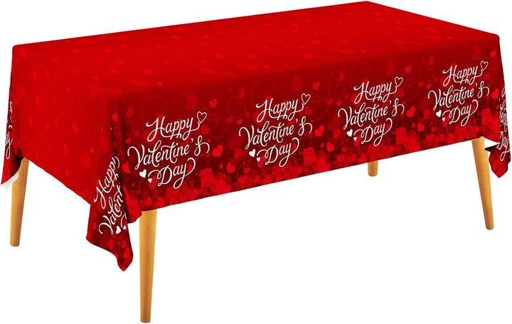 Football Party Decorations Disposable Tablecloth Plastic Touchdown Table Cover for Birthday Football Party Games Decoration 54 X 108Inch，2 Pack