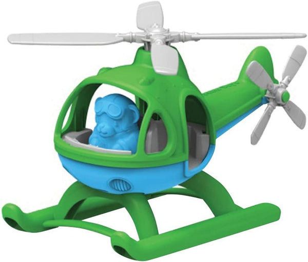 Helicopter, Green/Blue
