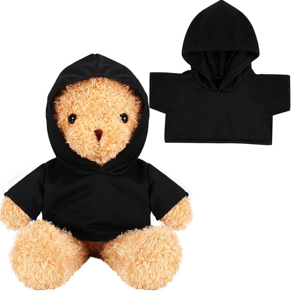 Sublimation Stuffed Bear Tshirt Fit 14-18 Inch Plush Bear Lovely Tiny Blank Stuffed Animal Clothes Easy Matching Doll Accessory Make Your Unique Stuffed Doll Outfit