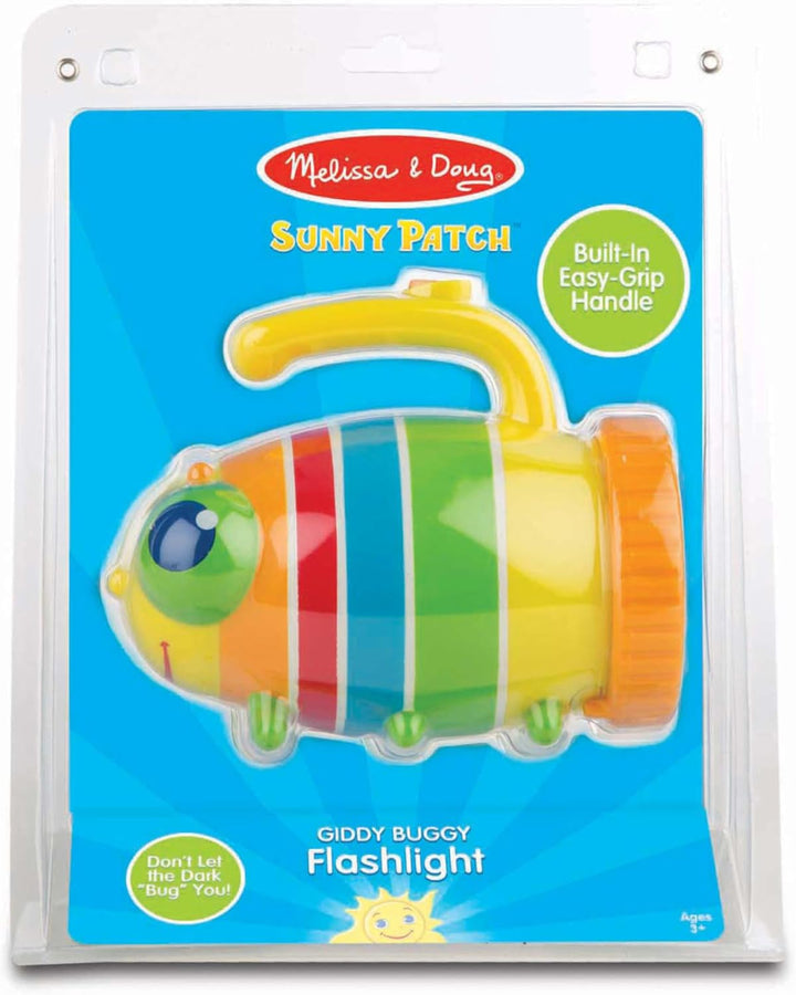 Sunny Patch Giddy Buggy Flashlight with Easy-Grip Handle