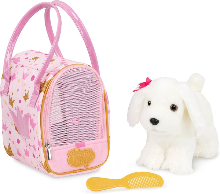 – Plush Horse – Dog Carrier – Heart & Stripes Bag & Pony – Comb & Purse – Stuffed Animal – 2+ Years