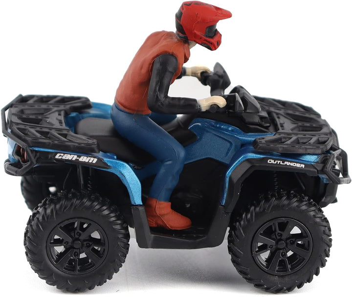 BRP Bombardier Models 1:32 Scale Diecast Replica Can-Am Outlander XT 1000R, Oxford Blue | Item 60007