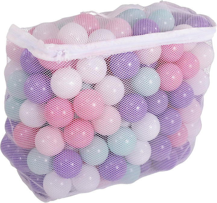 Play Pit Balls, Kids Plastic Toy Balls for Playpen, Bounce House, or Pool