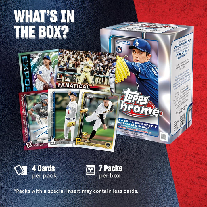 2025 Chrome Baseball - Factory Sealed - Value Box