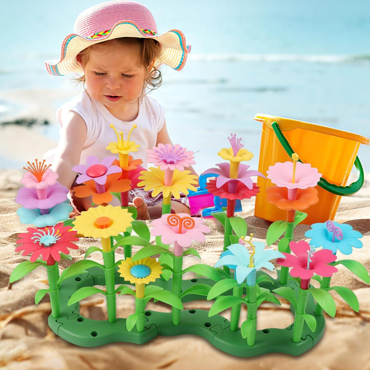 Toddler Toys for 3 4 5 6 Years Old Boys Girls,Upgrade DIY Building Blocks Stacking Toy,Stem Educational Brain Development Preschool Kindergarten Toy with Storage Box
