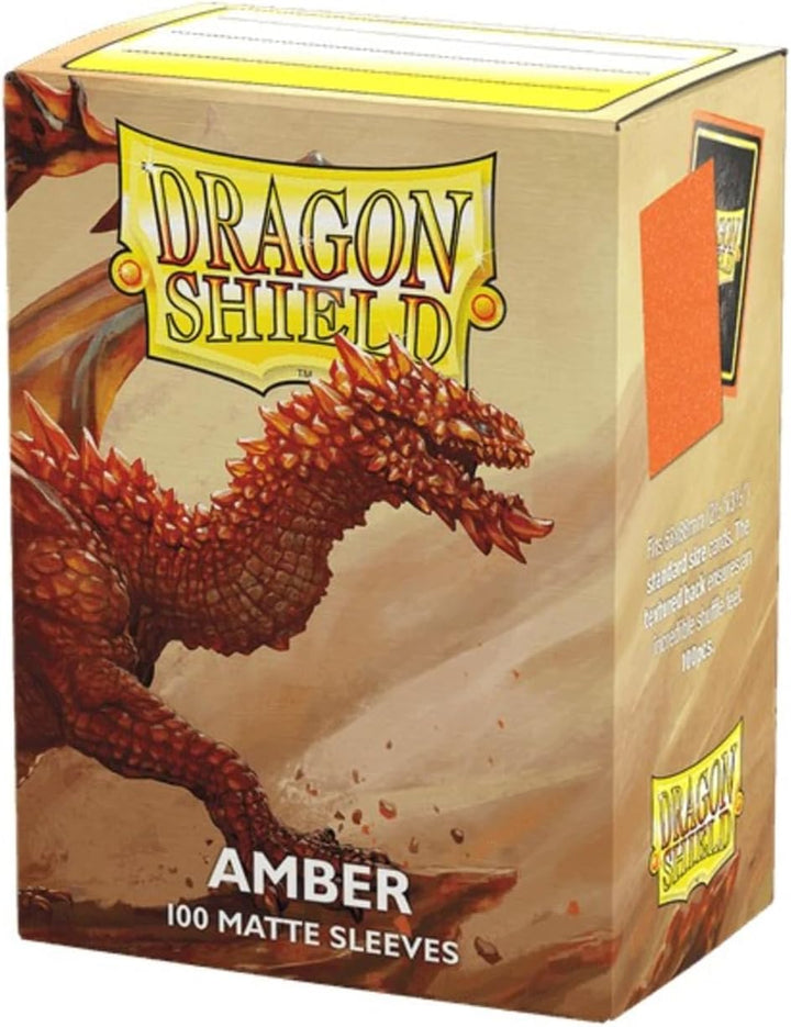 | Standard Size Card Matte Sleeves | 100 CT - Smooth & Tough Premium TCG Sleeves | Compatible with Pokemon, Flesh & Blood, One Piece & Magic the Gathering | Blood Red - Matte