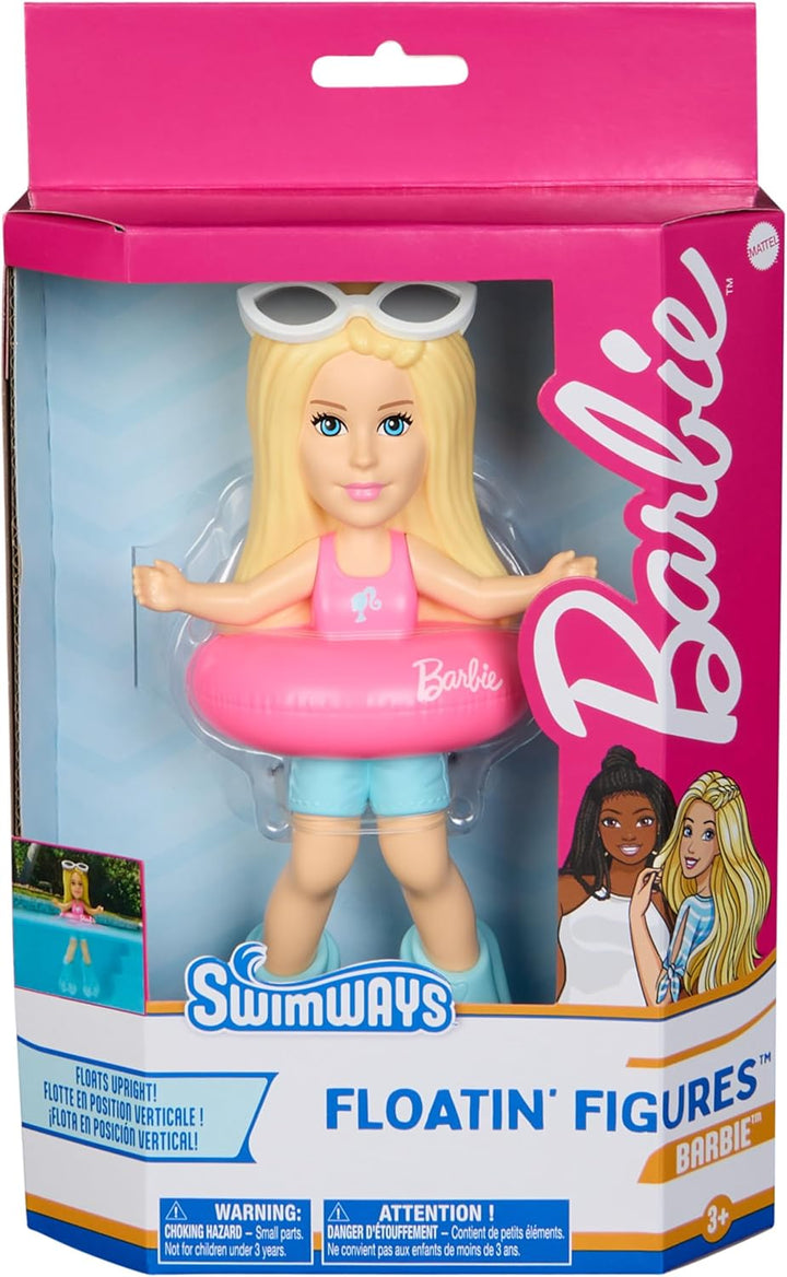 Barbie Inflatable Water Boat Vehicle, Inflatable Pool Floats and Kids Pool Toys, Barbie Pool Party Supplies for Kids Aged 3 & Up